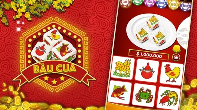 Luật cá cược bầu cua SanClub đơn giản, gần gũi với phiên bản truyền thống