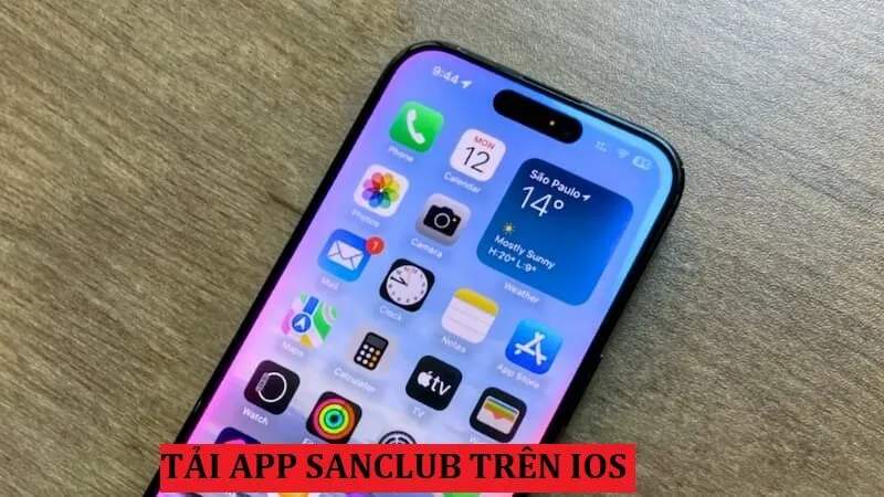 Thao tác tải và cài đặt app San Club nhanh gọn